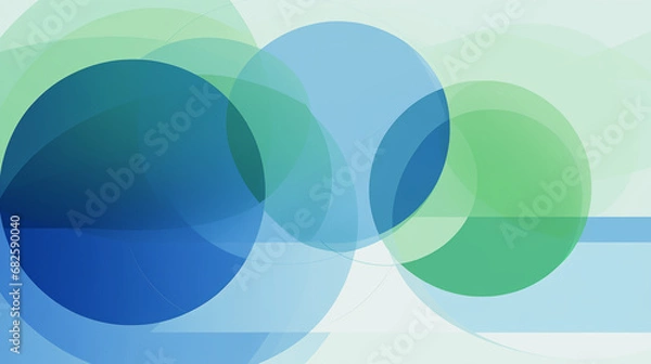 Fototapeta abstract background with circles