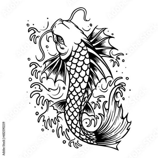 Obraz Koi Fish
