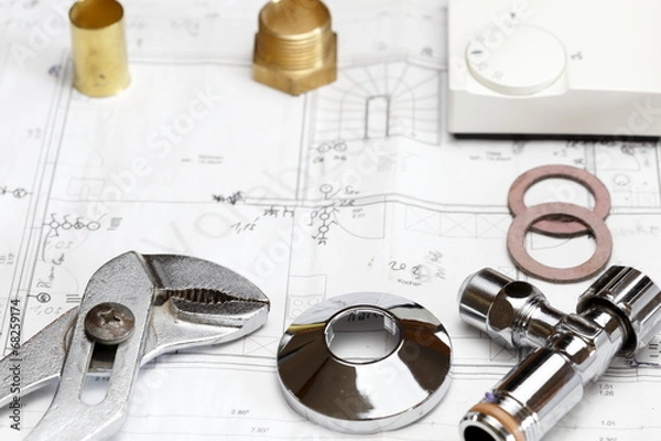 Obraz Installationsplanung