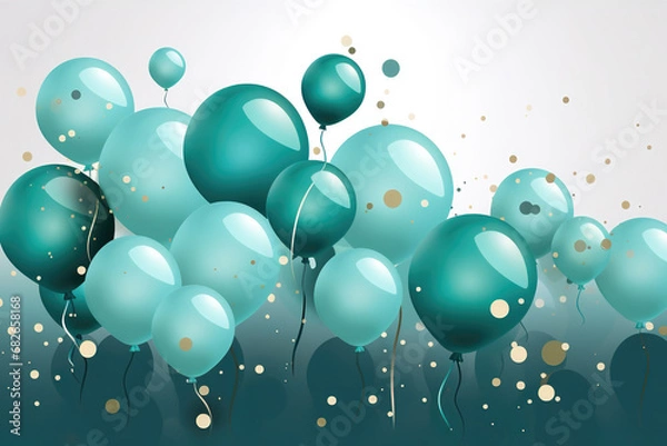 Obraz balloons in the sky