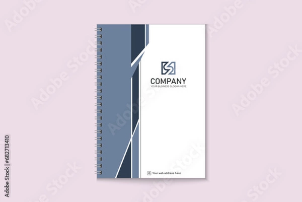 Obraz Professional notebook cover template for your business