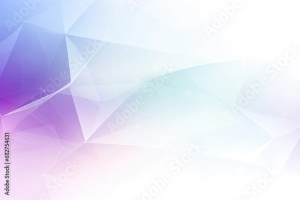 Obraz Abstract white, blue and purple geometric background