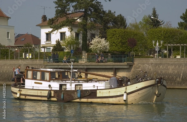 Obraz la péniche
