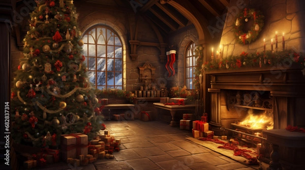 Obraz Christmas tree