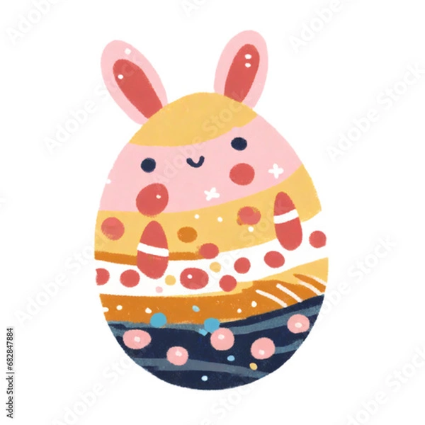 Obraz happy easter eggs