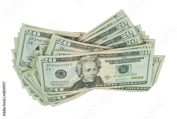 Obraz Loose Stack of Money