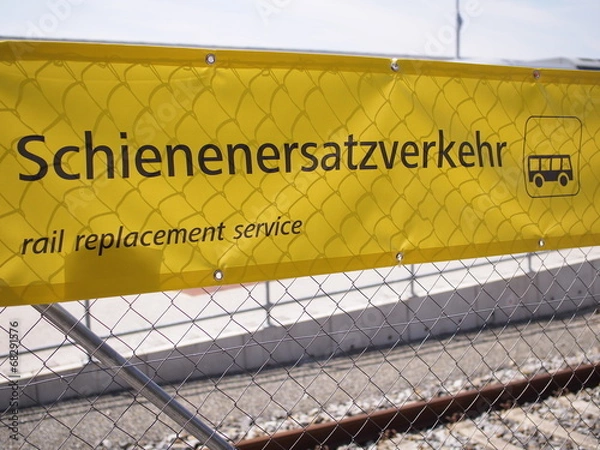 Obraz Schienenersatzverkehr