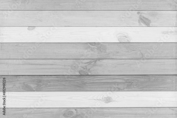 Obraz Wood texture gray board plank grey line stripe background wooden fence horizontal close up