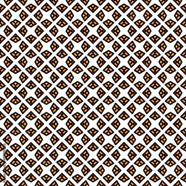 Fototapeta Multi color seamless abstract pattern. Background and backdrop. Multi Colored. Colorful ornamental design. Colored mosaic ornaments. Vector graphic illustration. EPS10.