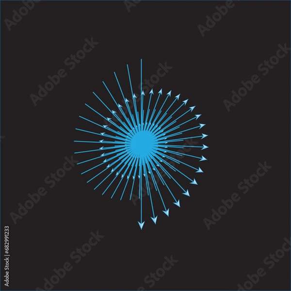 Fototapeta abstract background vector