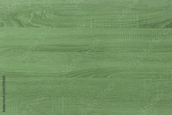 Obraz Wooden boards texture in green paint background plank pattern wood