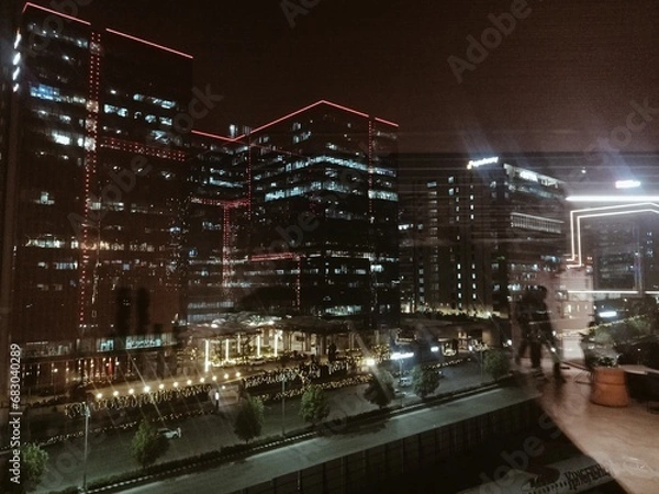 Obraz Night Cityscape