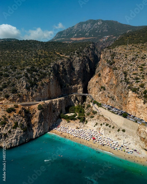 Obraz View mountains and sea