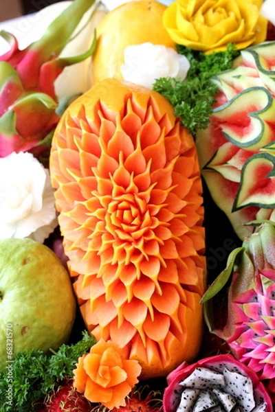 Obraz Fruit Carving