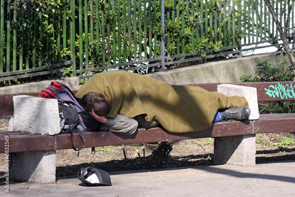 Fototapeta obdachlos