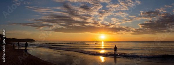 Obraz Закат на море