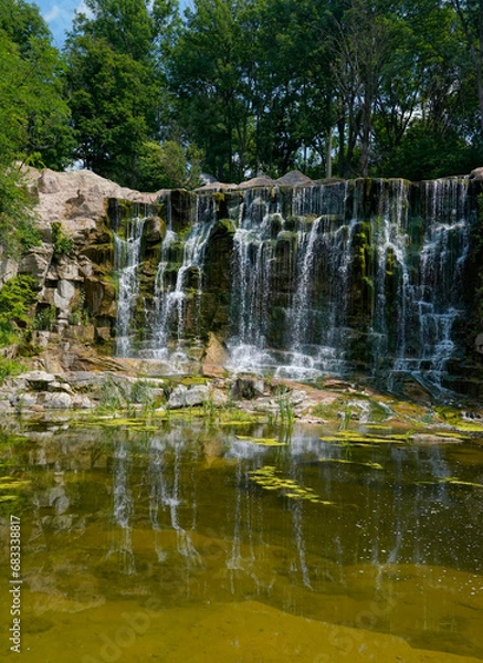 Obraz Cascading Waterfall