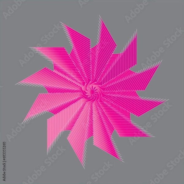 Obraz Beautiful Mandala with vector design