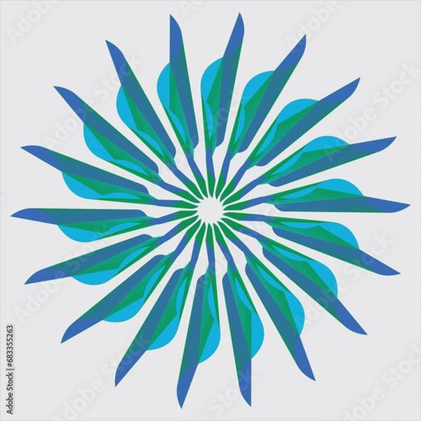 Obraz Beautiful Mandala with vector design