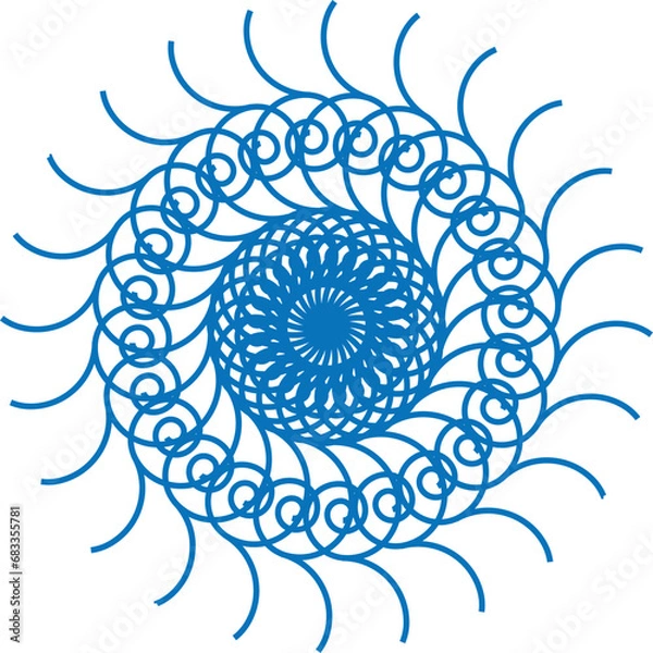 Obraz  beautiful mandala with vector design