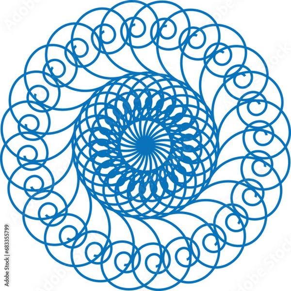 Obraz  beautiful mandala with vector design