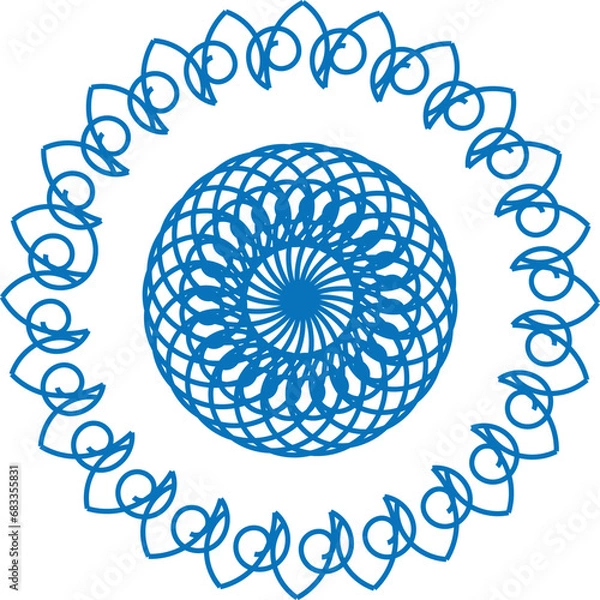 Obraz  beautiful mandala with vector design