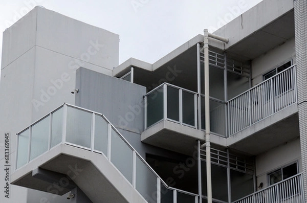 Fototapeta マンションの階段