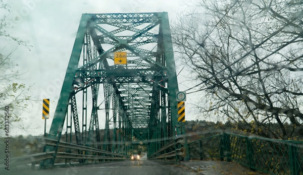 Obraz bridge over the river