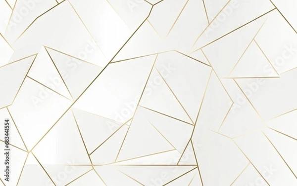 Obraz Seamless pattern. Geometric background with rhombus and nodes. Abstract geometric pattern background.