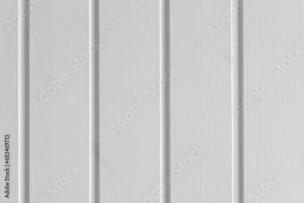 Obraz Vertical Line White Wooden Fence Stripe Wall Texture Background Wood Plank Board Desk