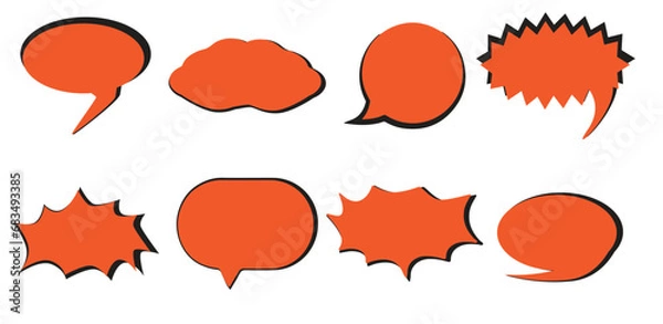 Obraz dialog bubbles