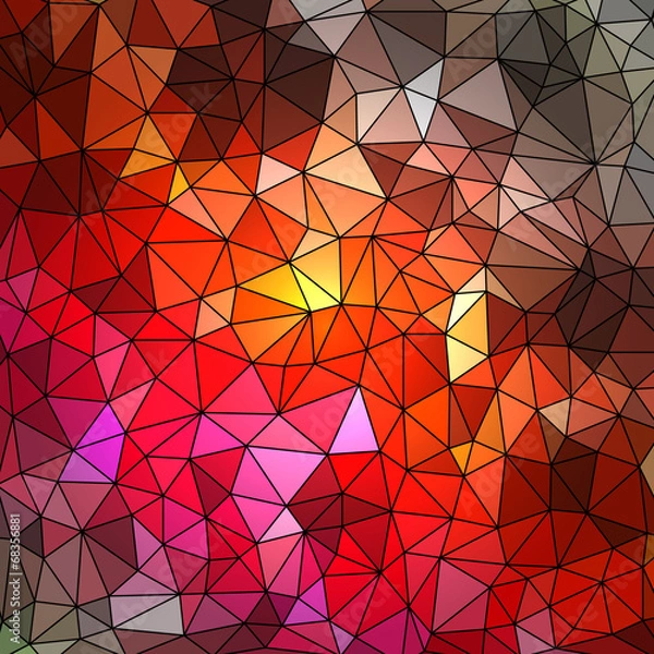 Fototapeta Abstract Geometrical Multicolored Background