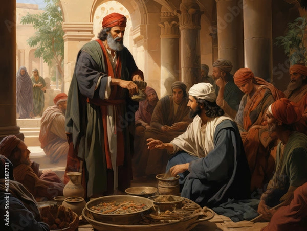 Fototapeta Master and Servant