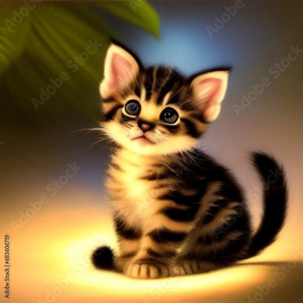 Fototapeta 고양이