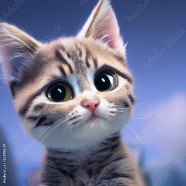 Fototapeta 고양이