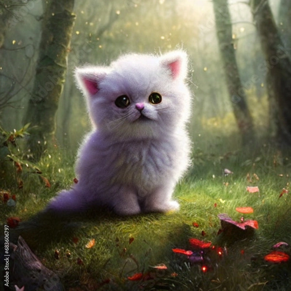 Fototapeta 고양이