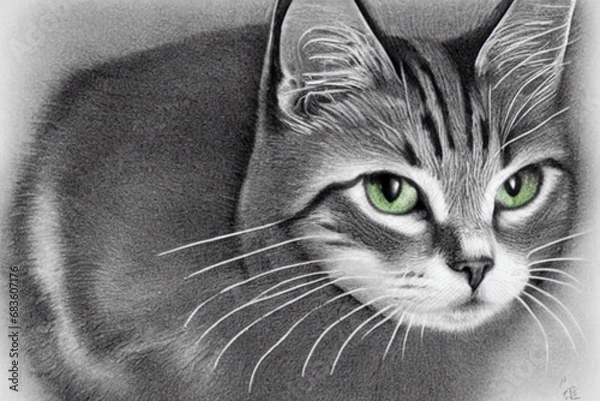 Fototapeta 고양이