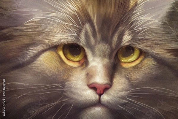 Fototapeta 고양이