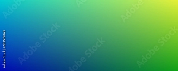 Obraz blue and green gradient color background 