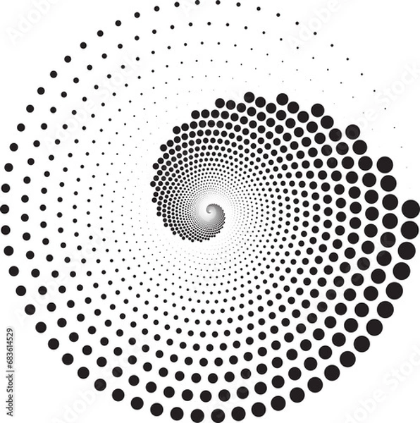 Obraz abstract halftone background