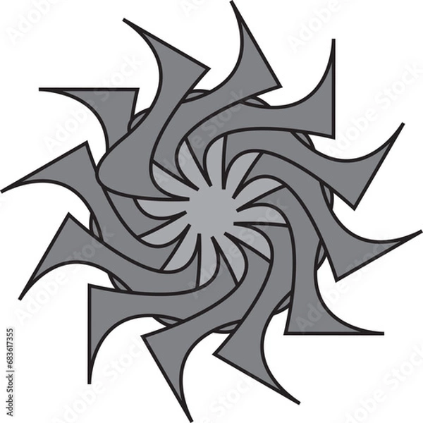 Obraz  Beautiful Mandala with vector design