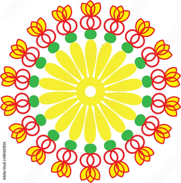 Obraz background with ornament