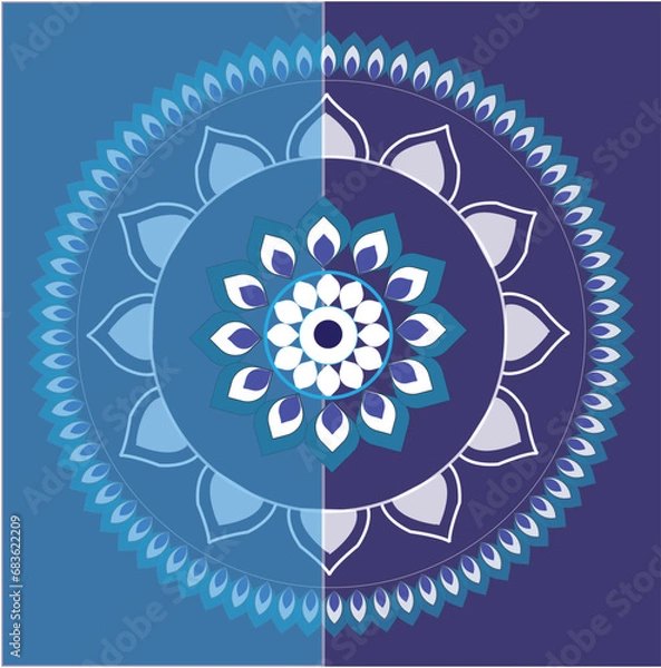 Fototapeta background with ornament