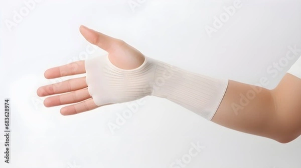 Obraz Arm warmers On pristine white background