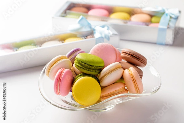 Fototapeta 洋菓子のマカロン