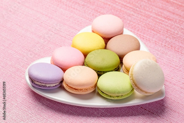 Fototapeta 洋菓子のマカロン