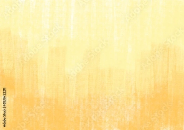 Obraz オレンジ色と黄色の水彩テクスチャ