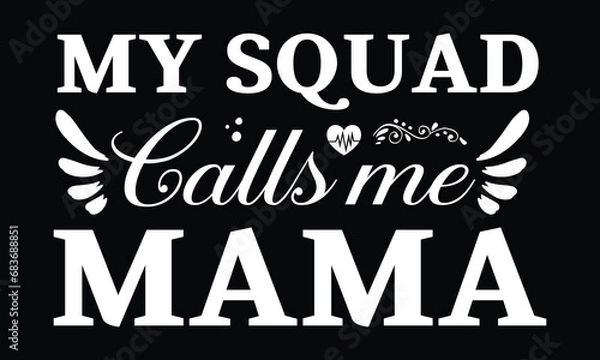 Obraz Mother's Day T-shirt Design Vector