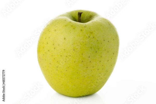 Obraz 青りんご 白背景