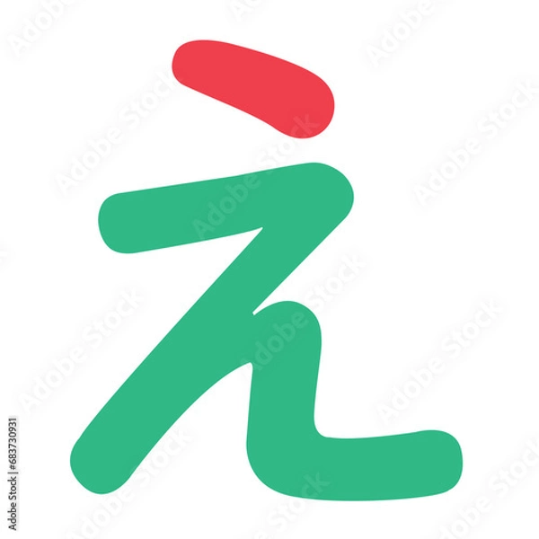 Obraz Hiragana e
